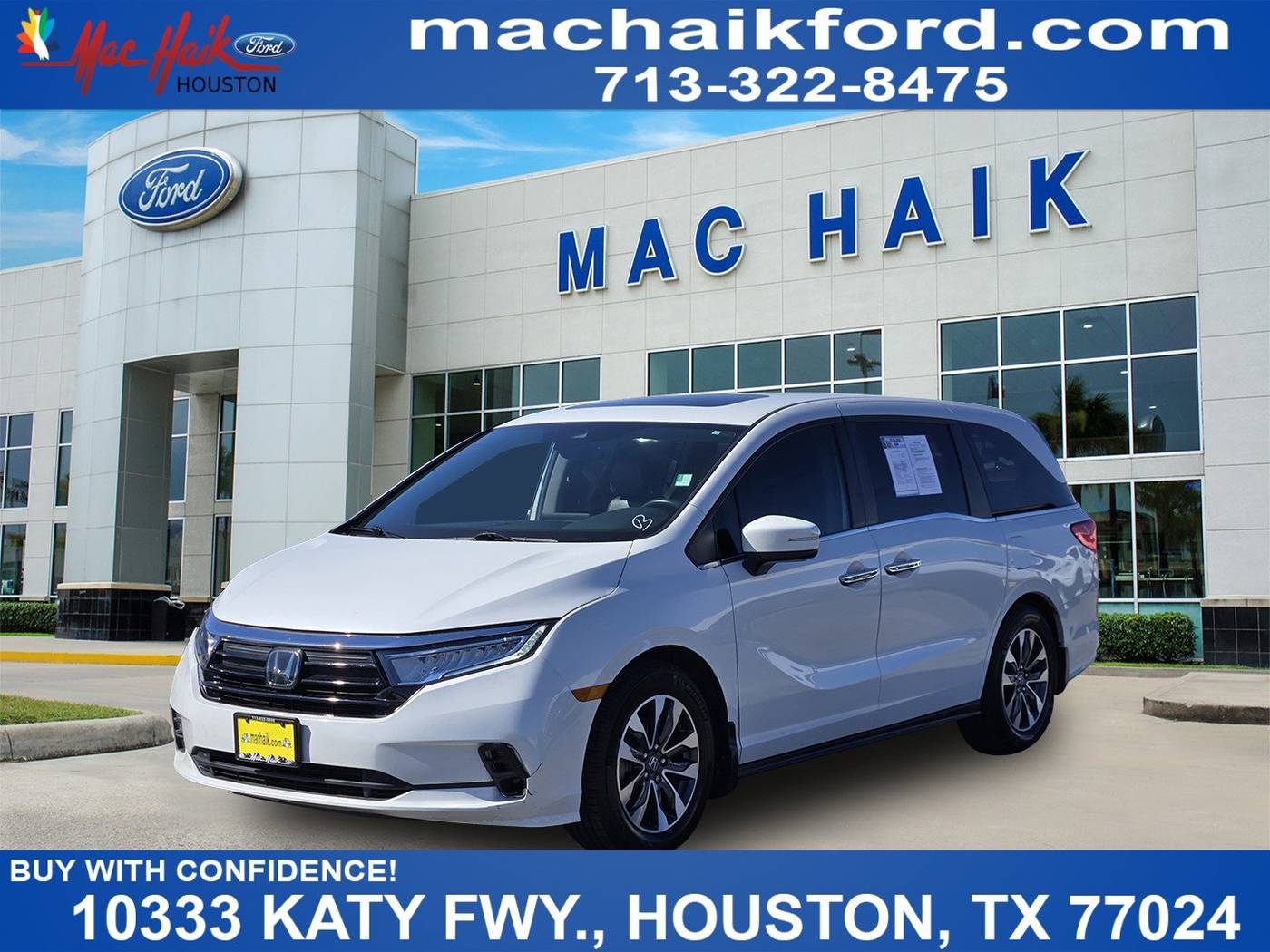 2022 Honda Odyssey EX-L — Minivan — 55,314 mi — Houston, TX