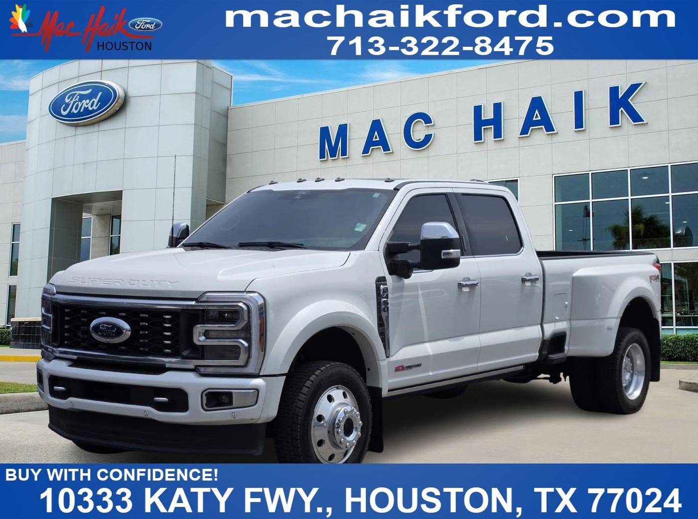 2024 Ford Super Duty F-450 Platinum — Pickup Truck — 15,934 mi — Houston, TX