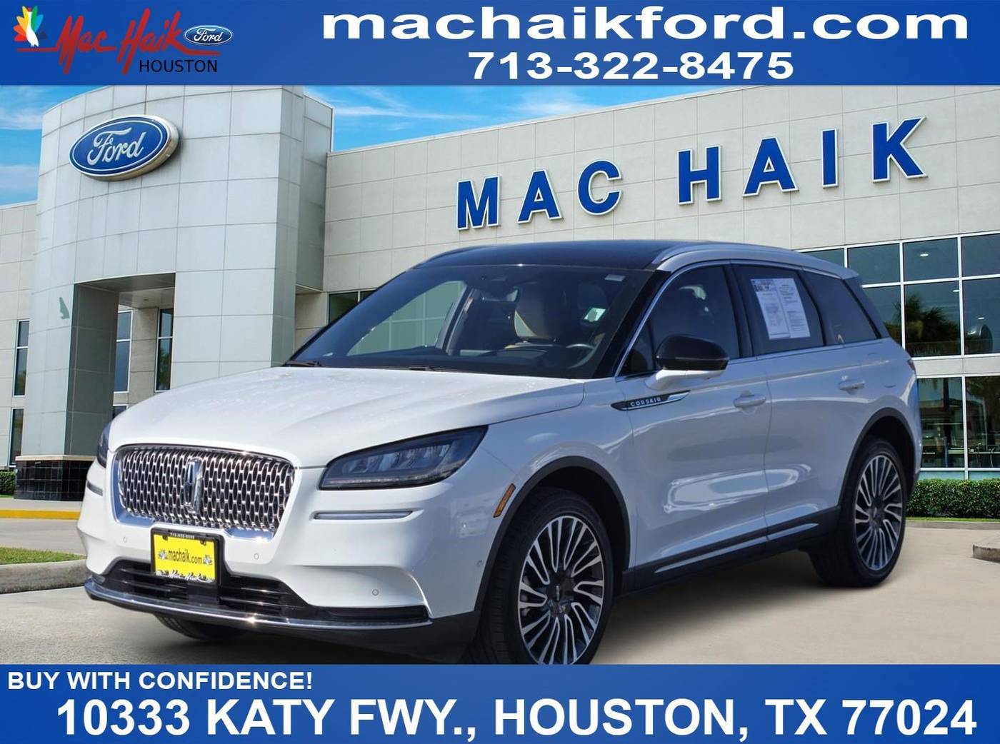 2022 Lincoln Corsair Reserve — SUV — 15,458 mi — Houston, TX