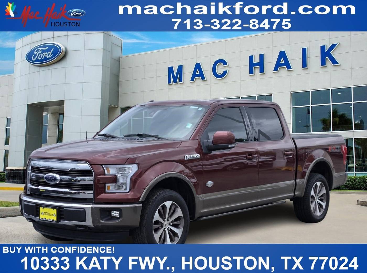 2015 Ford F-150 King Ranch — Pickup Truck — 153,996 mi — Houston, TX