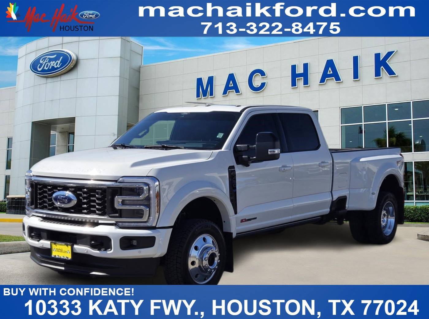 2025 Ford Super Duty F-450 XL — Pickup Truck — 8,563 mi — Houston, TX