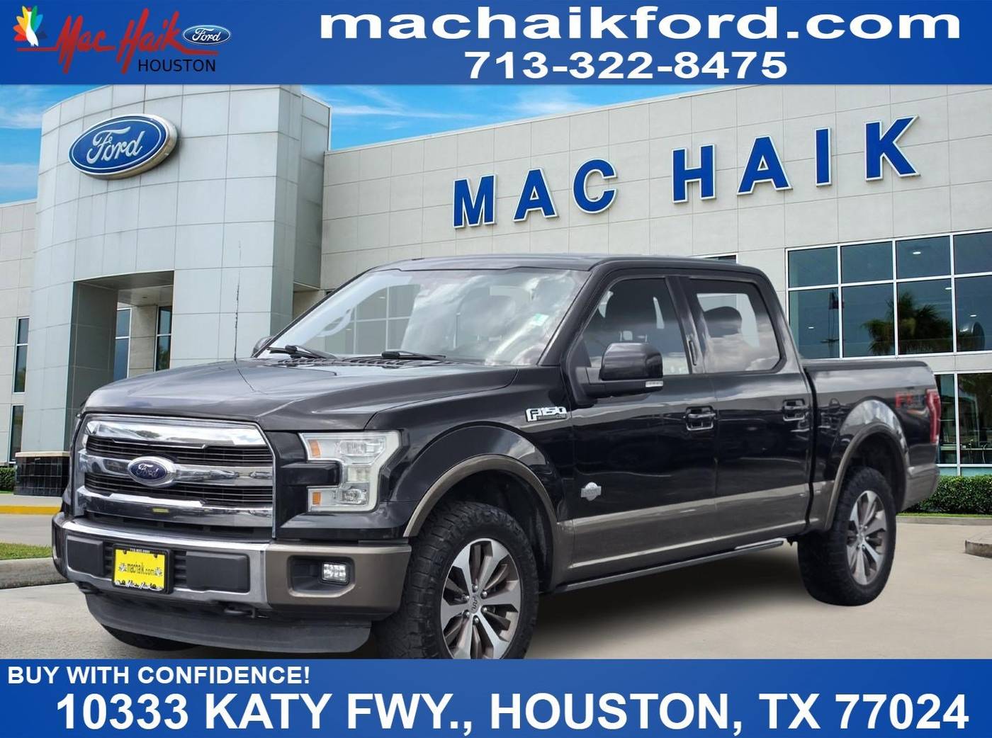 2015 Ford F-150 King Ranch — Pickup Truck — 144,972 mi — Houston, TX