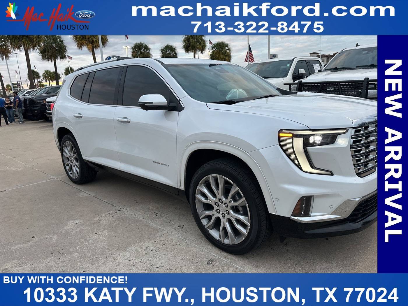 2025 GMC Acadia Denali — SUV — 8,694 mi — Houston, TX