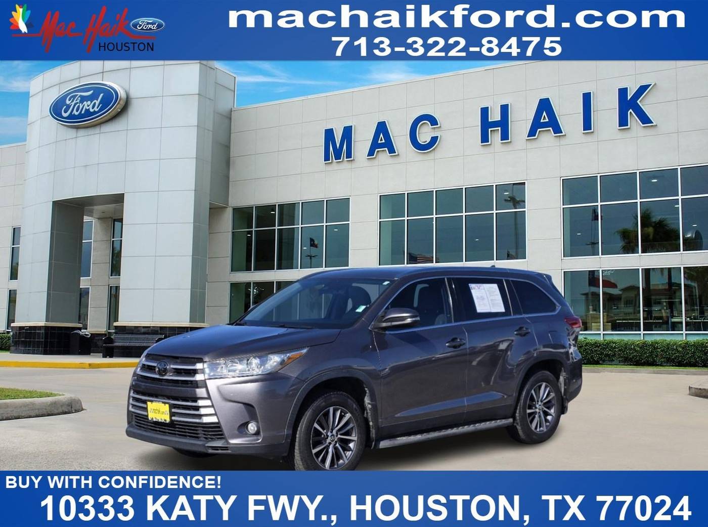 2019 Toyota Highlander XLE — SUV — 85,699 mi — Houston, TX