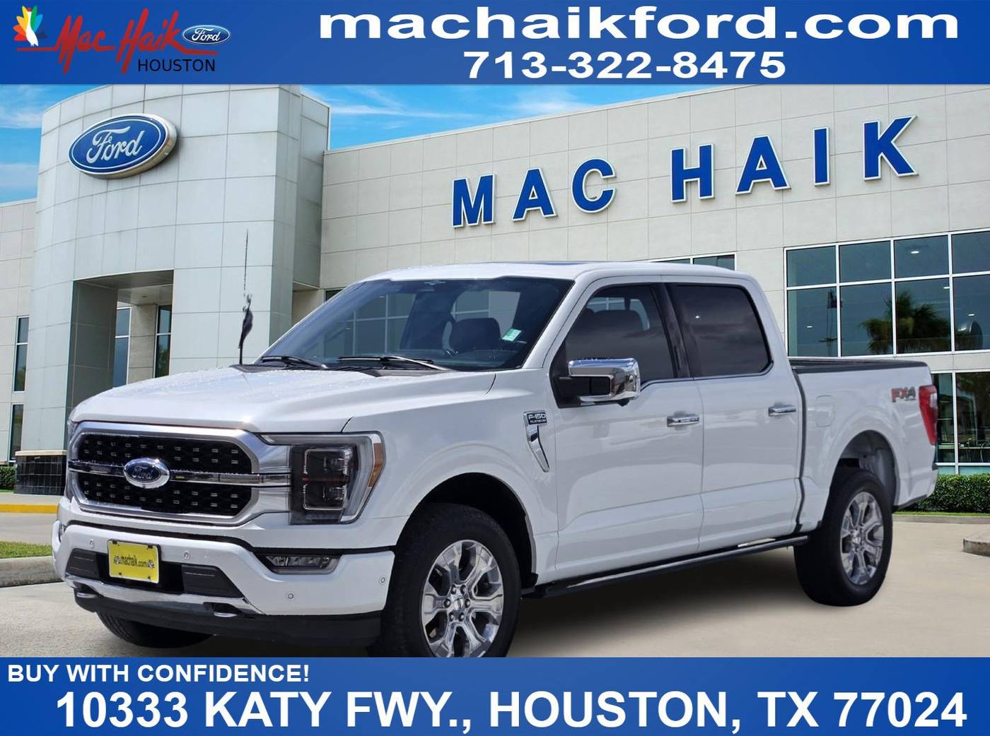 2023 Ford F-150 Platinum — Pickup Truck — 25,175 mi — Houston, TX
