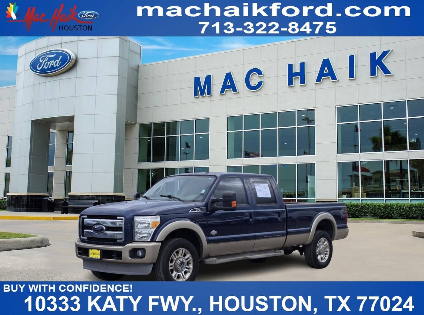 2013 Ford Super Duty F-350 King Ranch — Pickup Truck — 195,776 mi — Houston, TX