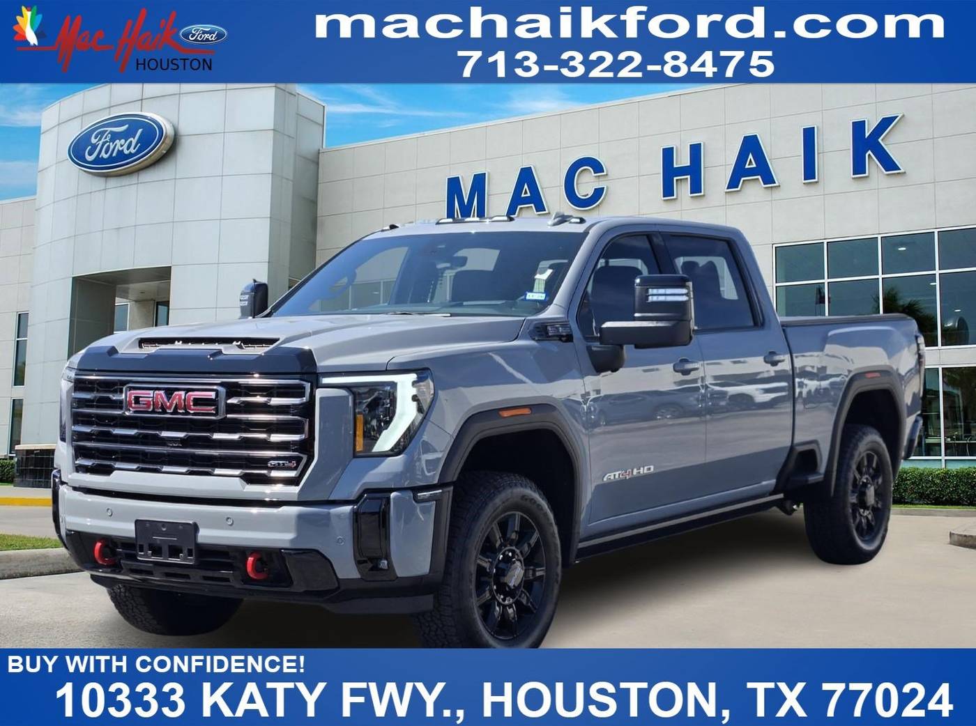 2025 GMC Sierra 2500HD AT4 — Pickup Truck — 4,118 mi — Houston, TX