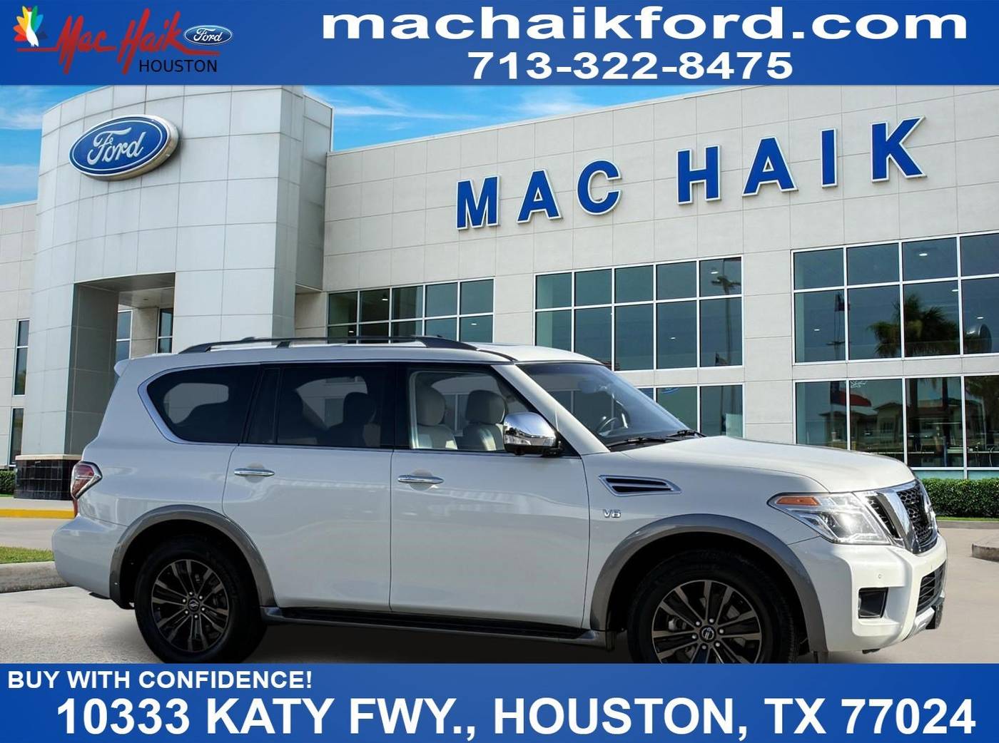 2017 Nissan Armada Platinum — SUV — 112,384 mi — Houston, TX