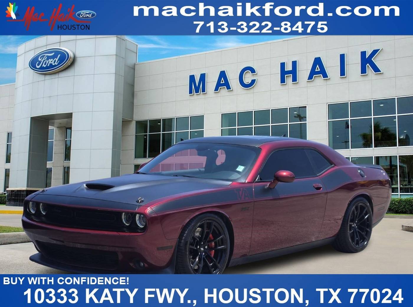 2018 Dodge Challenger T/A 392 — Coupe — 37,930 mi — Houston, TX