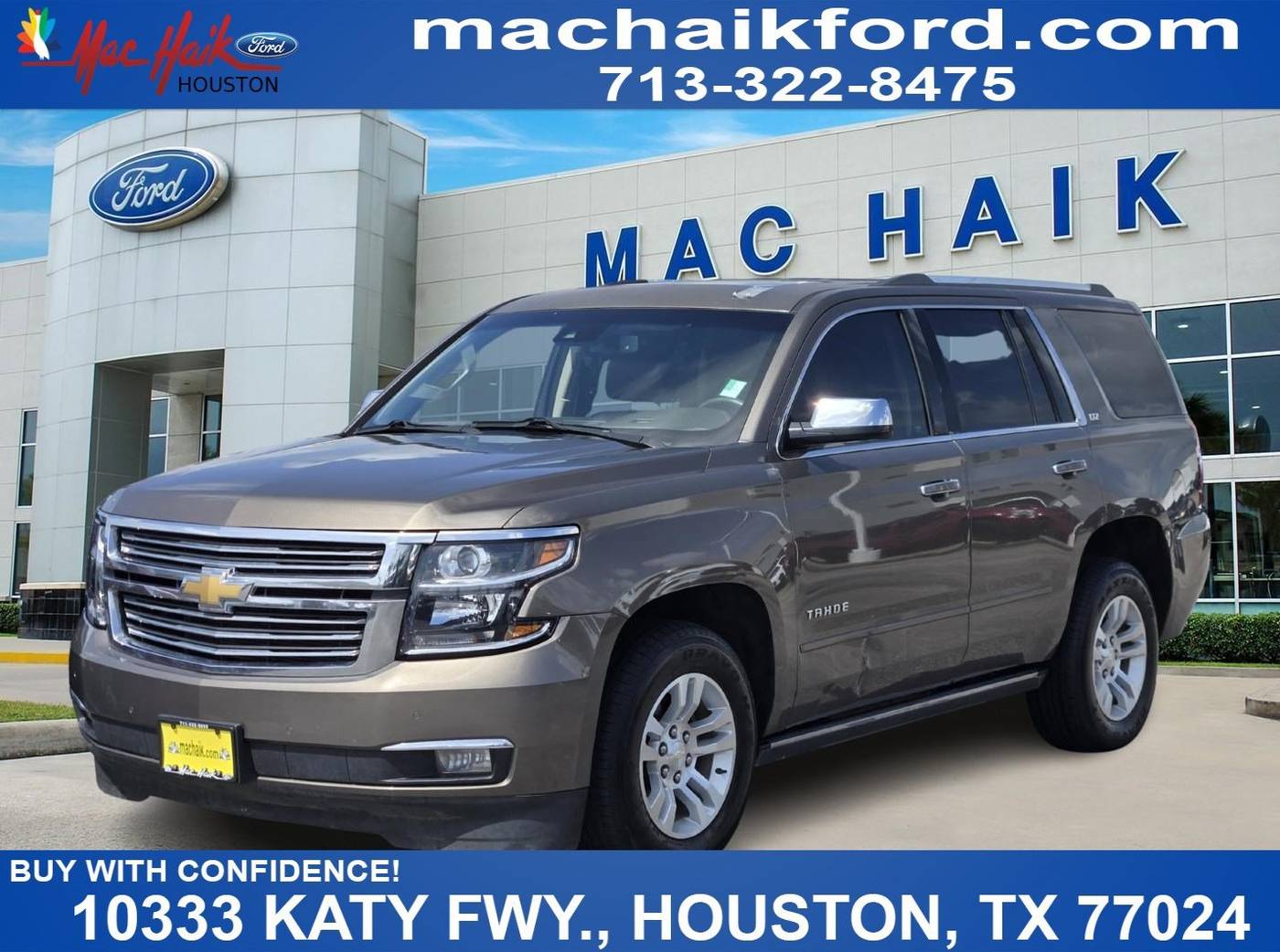 2015 Chevrolet Tahoe LTZ — SUV — 212,984 mi — Houston, TX