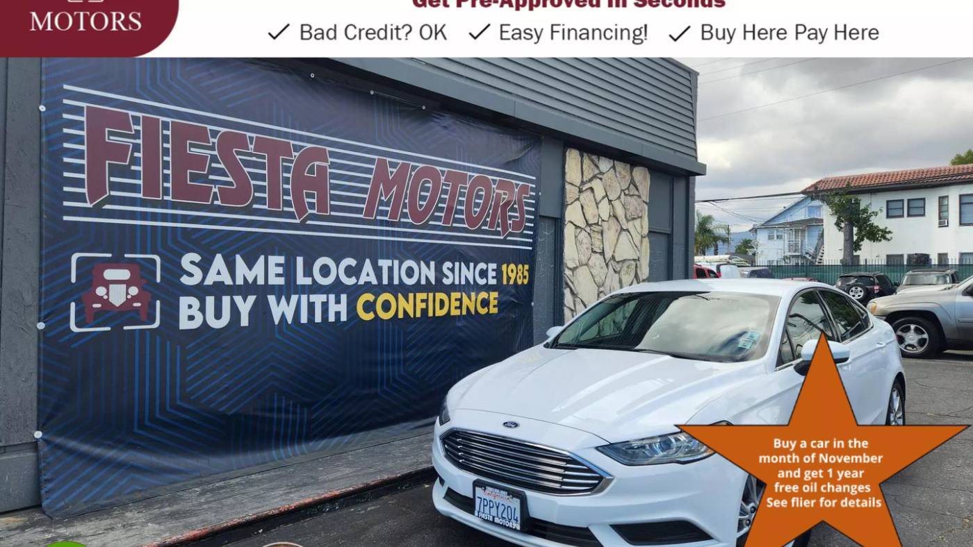 2017 Ford Fusion SE — Sedan — 83,527 mi — Ontario, CA