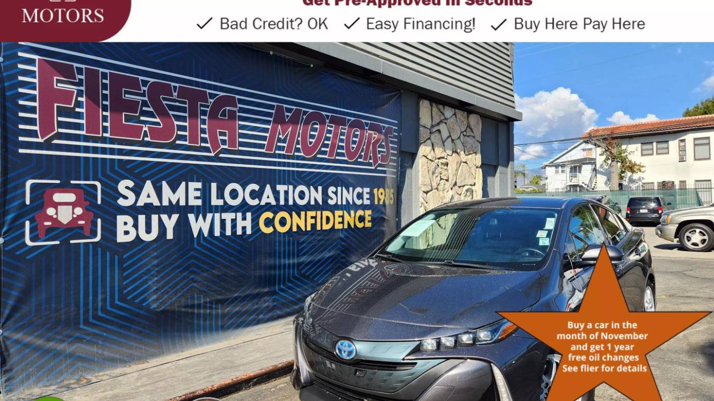 2019 Toyota Prius Prime Premium — Hatchback — 142,670 mi — Ontario, CA