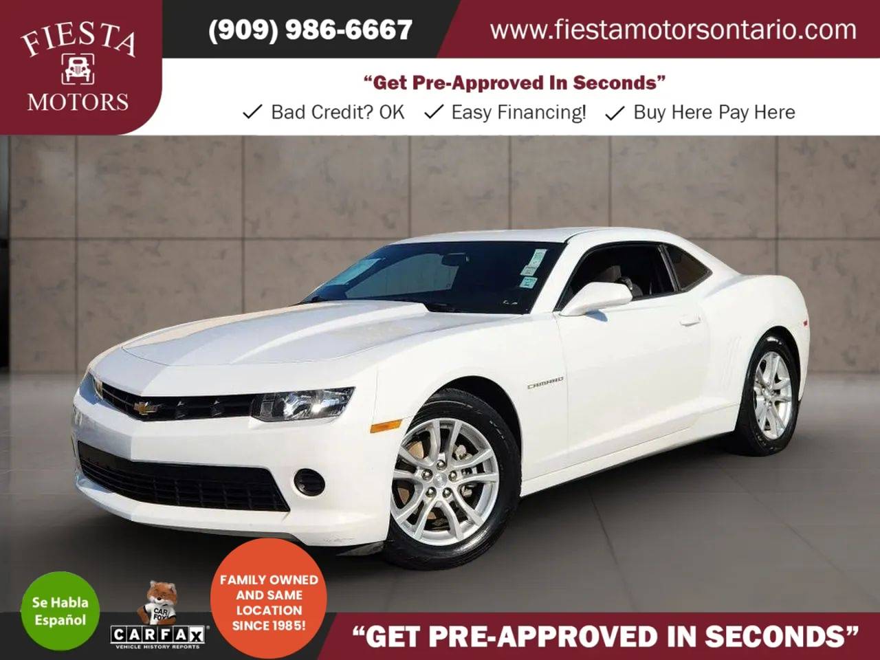 2015 Chevrolet Camaro 1LS