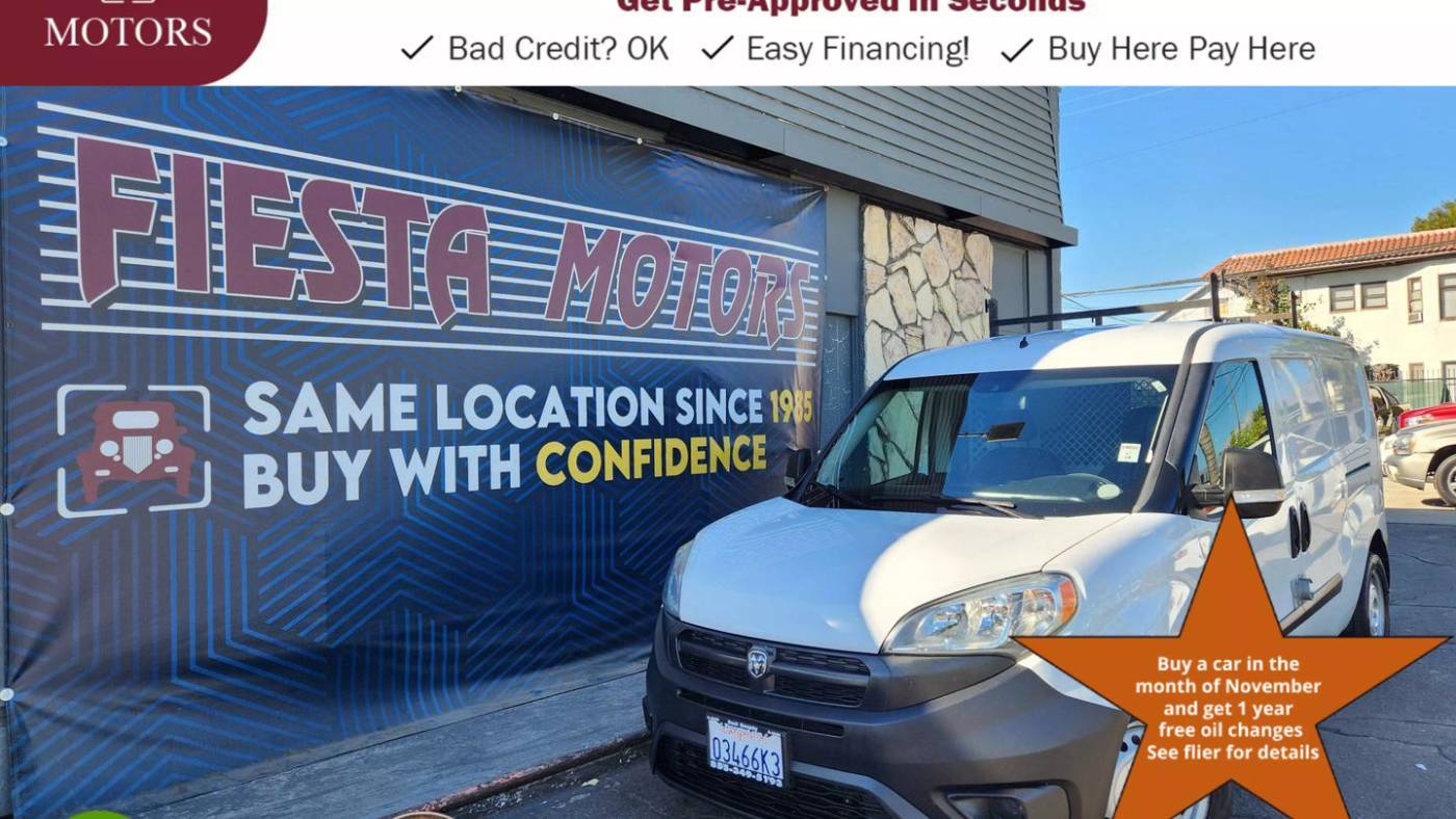 2015 Ram ProMaster City Cargo Van Tradesman — Minivan — 101,284 mi — Ontario, CA