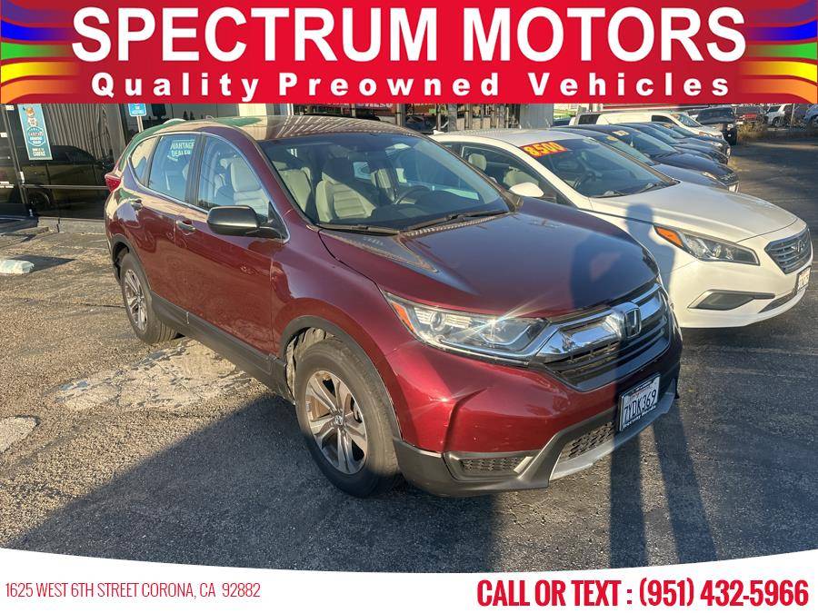 2017 Honda CR-V LX — SUV — 58,068 mi — Corona, CA