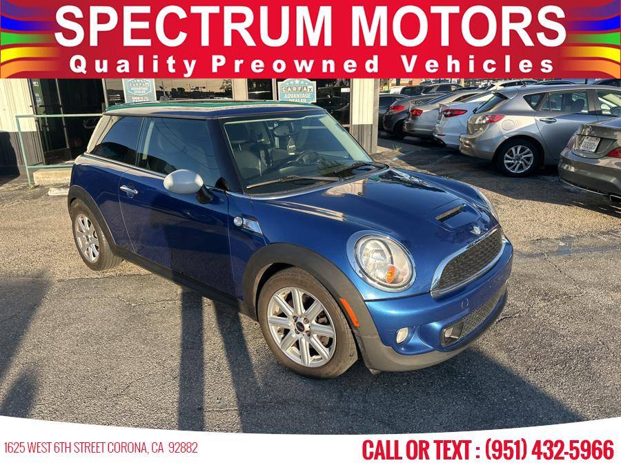 2012 MINI Hardtop Cooper S — Hatchback — 123,523 mi — Corona, CA