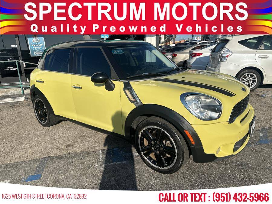 2012 MINI Countryman Cooper S — SUV — 124,456 mi — Corona, CA