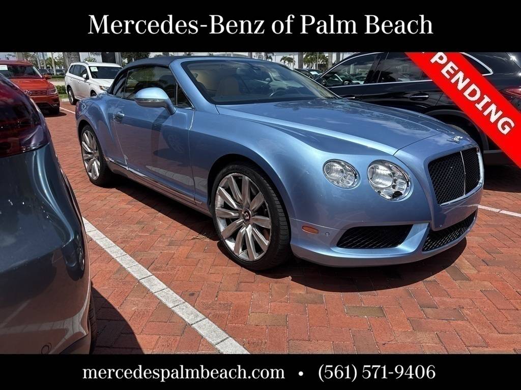 2013 Bentley Continental GT V8 — Convertible — 47,725 mi — West Palm Beach, FL