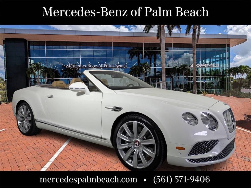 2017 Bentley Continental GT V8 — Convertible — 53,030 mi — West Palm Beach, FL