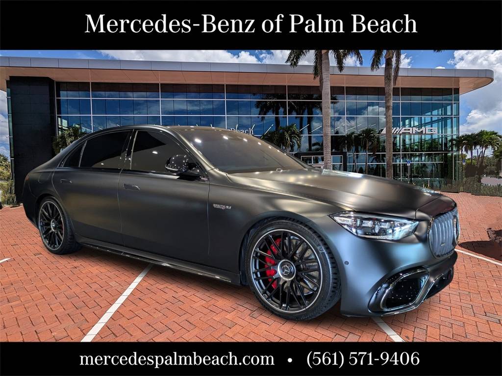2024 Mercedes-Benz S-Class AMG S 63 E — Sedan — 6,925 mi — West Palm Beach, FL