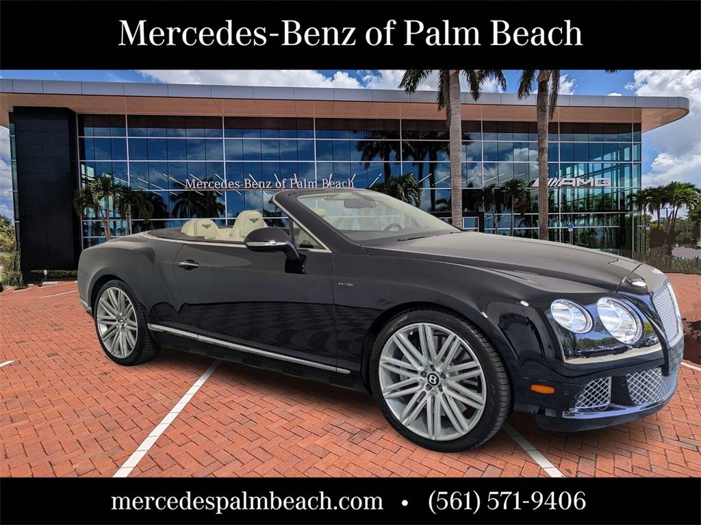 2014 Bentley Continental GT Speed — Convertible — 36,728 mi — West Palm Beach, FL