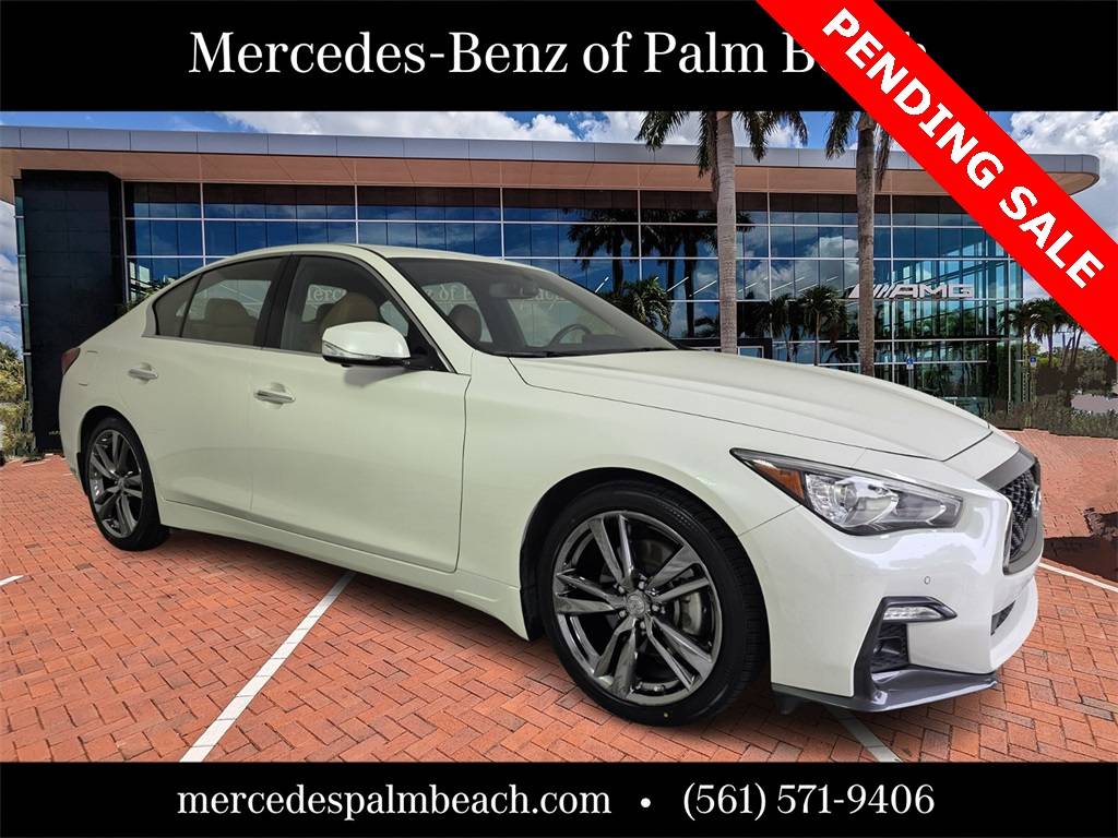 2021 INFINITI Q50 3.0t SIGNATURE EDITION — Sedan — 32,354 mi — West Palm Beach, FL
