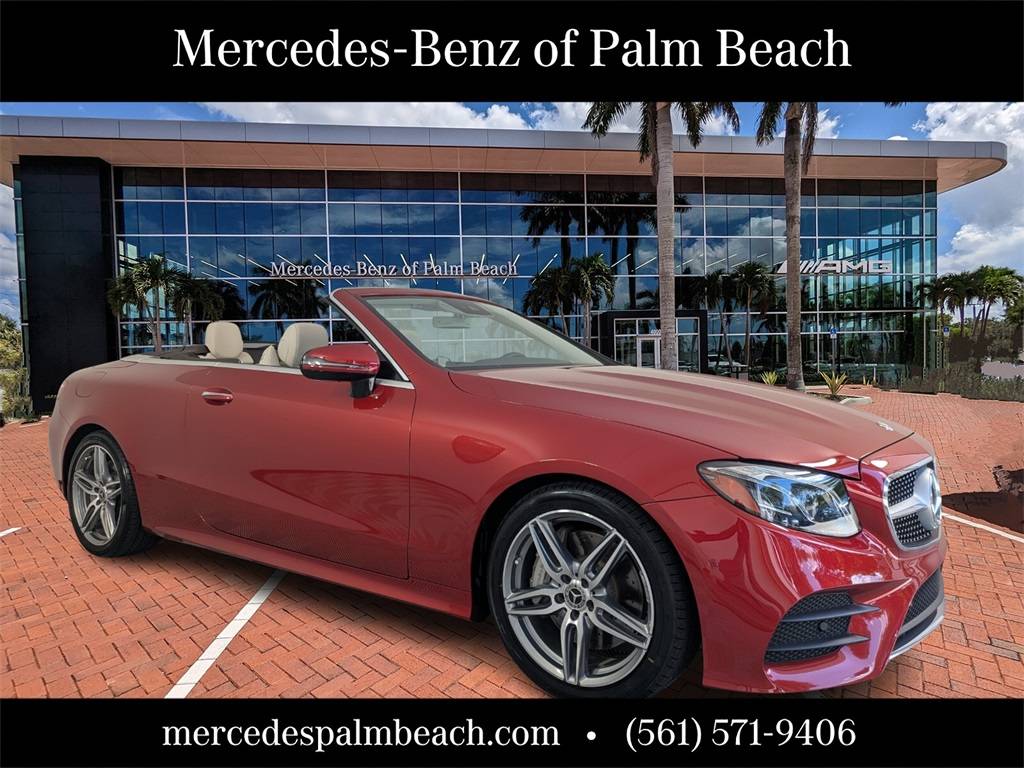 2018 Mercedes-Benz E-Class E 400 — Convertible — 25,526 mi — West Palm Beach, FL