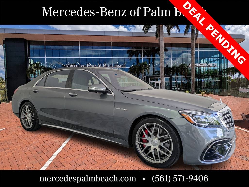 2020 Mercedes-Benz S-Class AMG S 63 — Sedan — 13,847 mi — West Palm Beach, FL