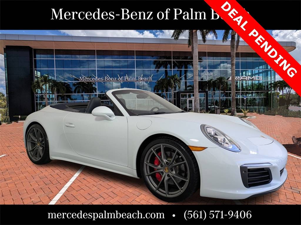2019 Porsche 911 Carrera 4S — Convertible — 3,625 mi — West Palm Beach, FL