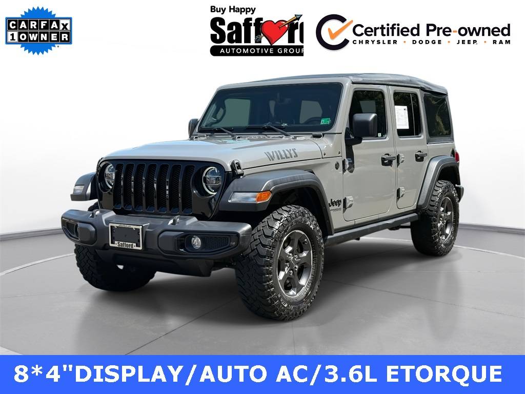 2021 Jeep Wrangler Willys — SUV — 36,406 mi — Warrenton, VA