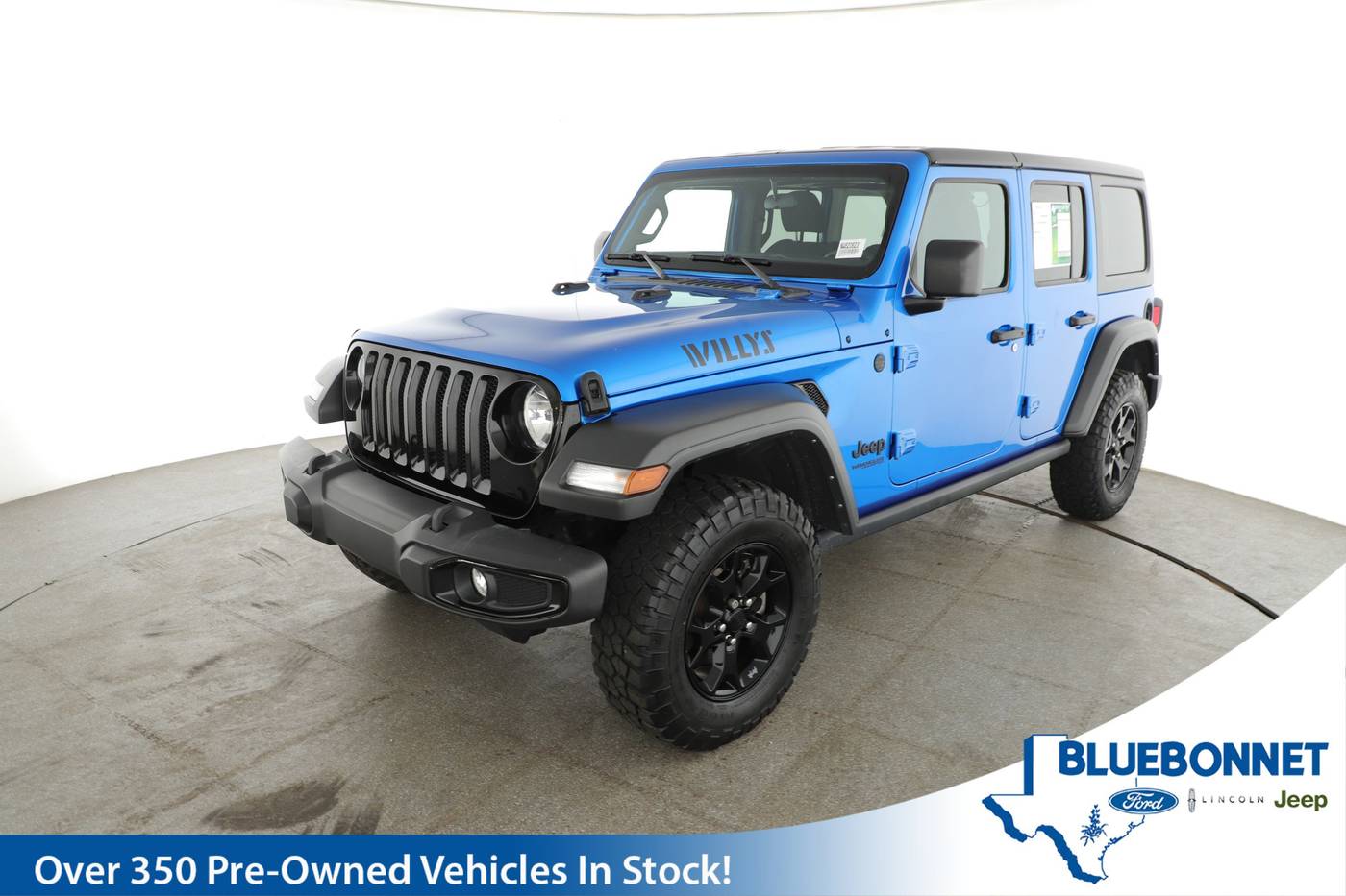 2021 Jeep Wrangler Willys Sport — SUV — 50,603 mi — New Braunfels, TX