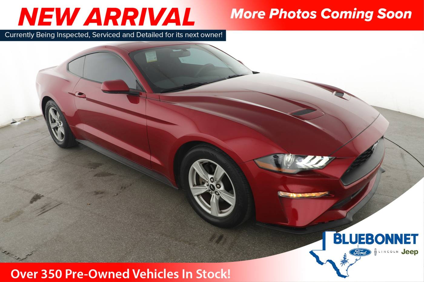 2020 Ford Mustang EcoBoost — Coupe — 26,564 mi — New Braunfels, TX