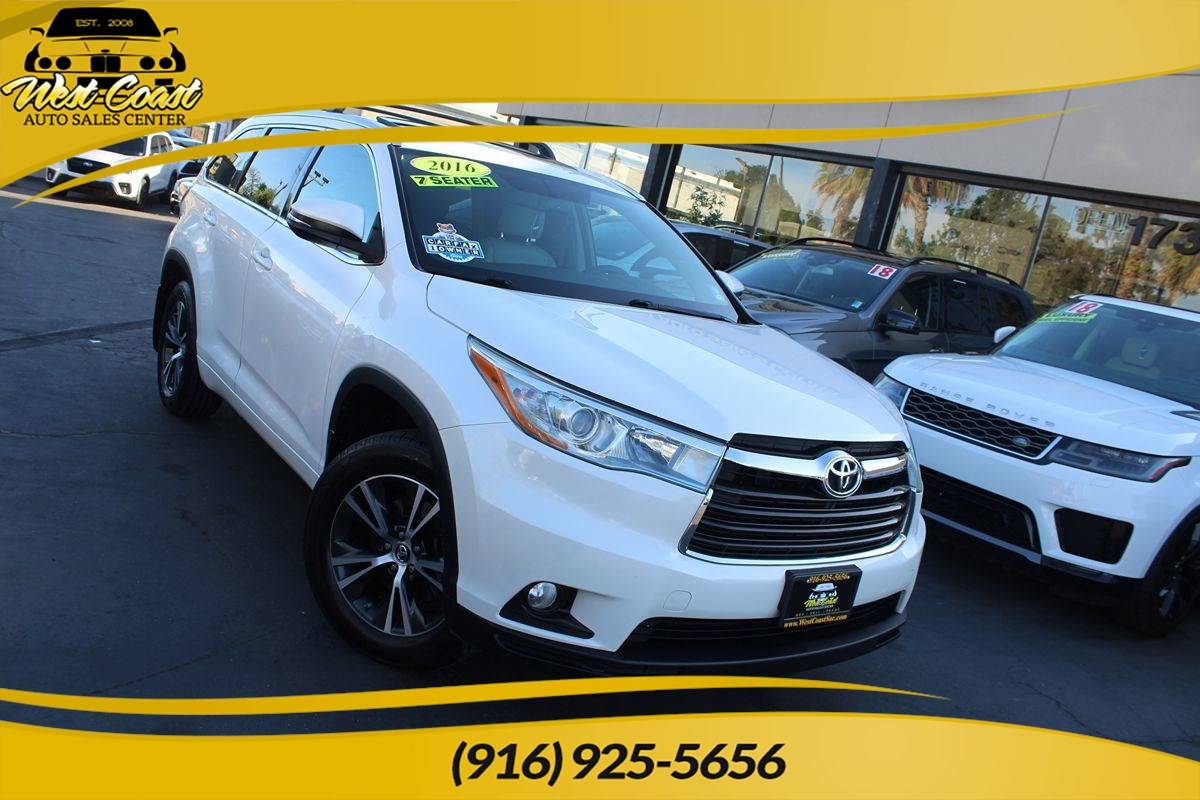 2016 Toyota Highlander XLE — SUV — 142,423 mi — Sacramento, CA