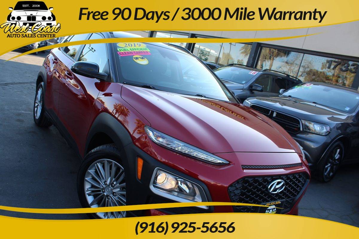 2019 Hyundai Kona SEL — SUV — 65,328 mi — Sacramento, CA