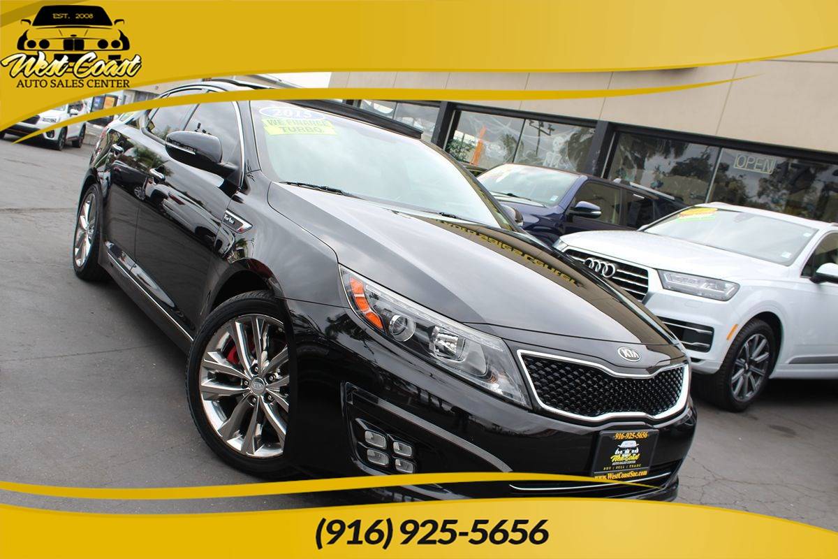 2015 Kia Optima SXL Turbo — Sedan — 49,849 mi — Sacramento, CA
