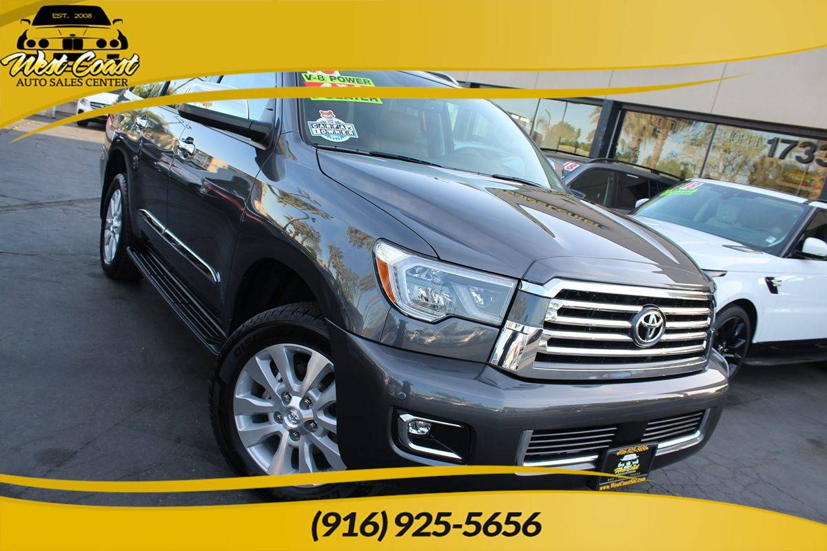 2018 Toyota Sequoia Platinum — SUV — 69,931 mi — Sacramento, CA