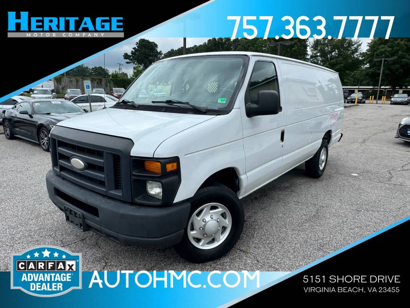 2014 Ford Econoline Cargo Van E-350 Super Duty — Cargo Van — 113,854 mi — Virginia Beach, VA