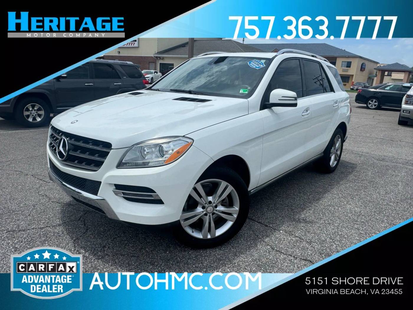 2014 Mercedes-Benz M-Class ML 350 — SUV — 108,906 mi — Virginia Beach, VA