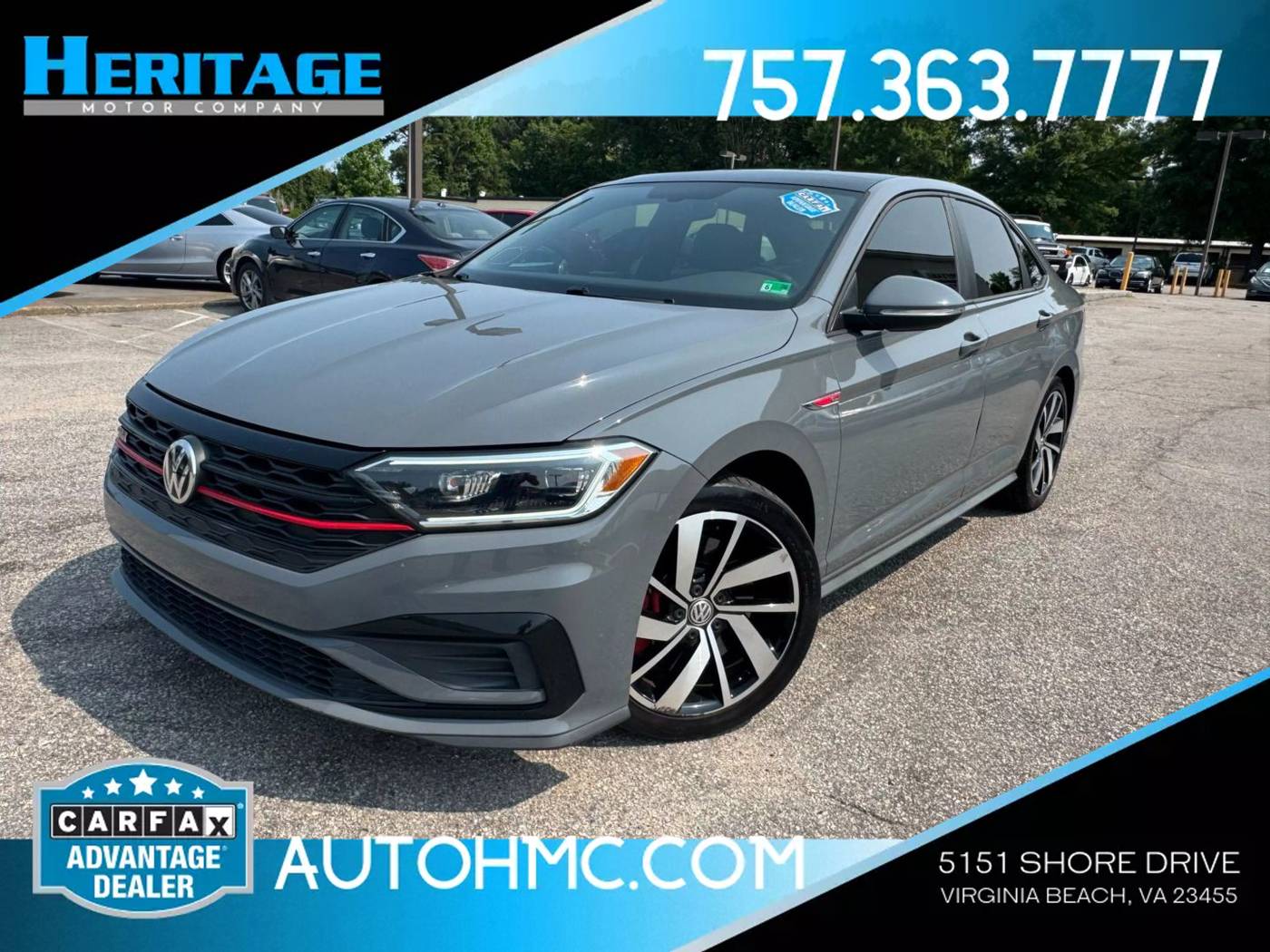 2020 Volkswagen Jetta GLI Autobahn — Sedan — 77,531 mi — Virginia Beach, VA