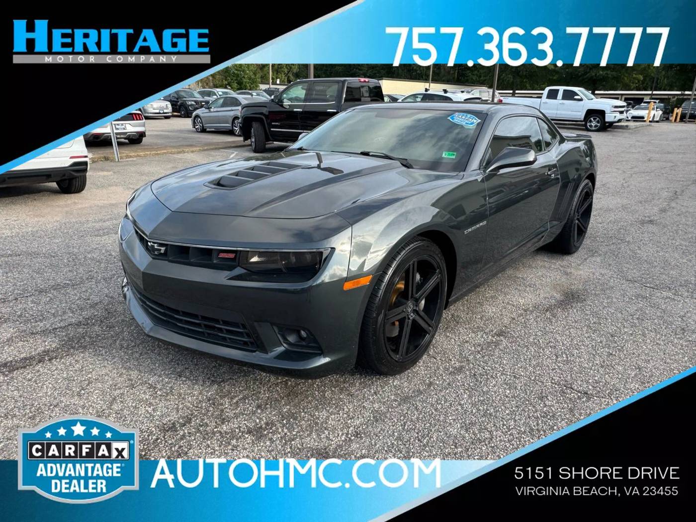 2014 Chevrolet Camaro 2SS — Coupe — 27,061 mi — Virginia Beach, VA