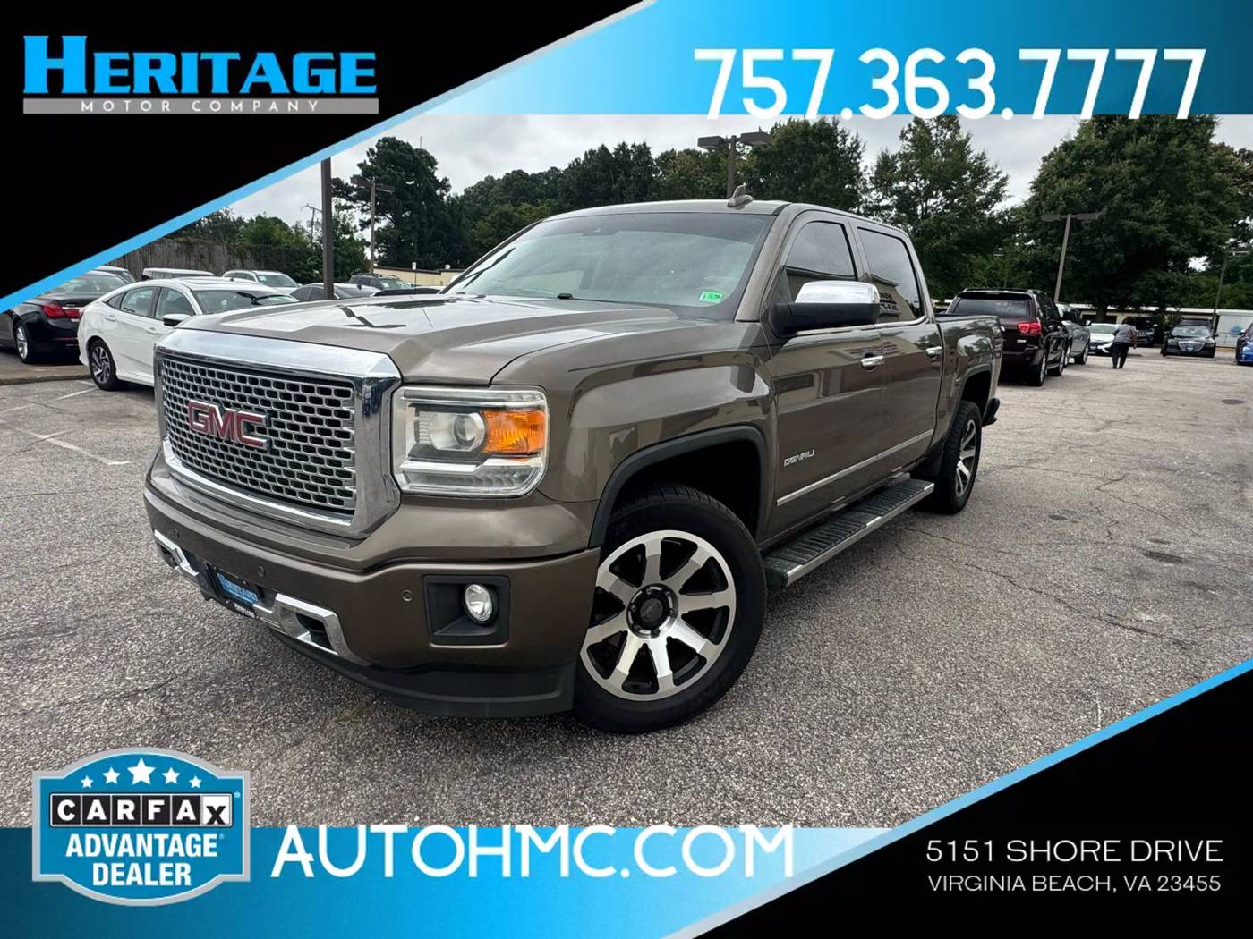 2015 GMC Sierra 1500 Denali — Pickup Truck — 131,706 mi — Virginia Beach, VA