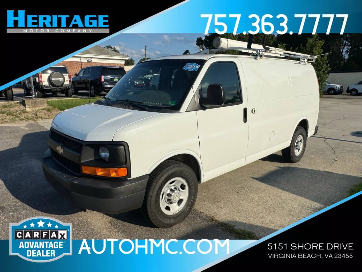 2013 Chevrolet Express Cargo Van Base — Cargo Van — 119,220 mi — Virginia Beach, VA