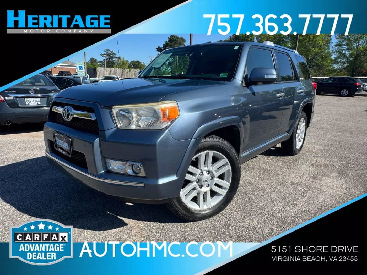 2013 Toyota 4Runner Limited — SUV — 136,377 mi — Virginia Beach, VA