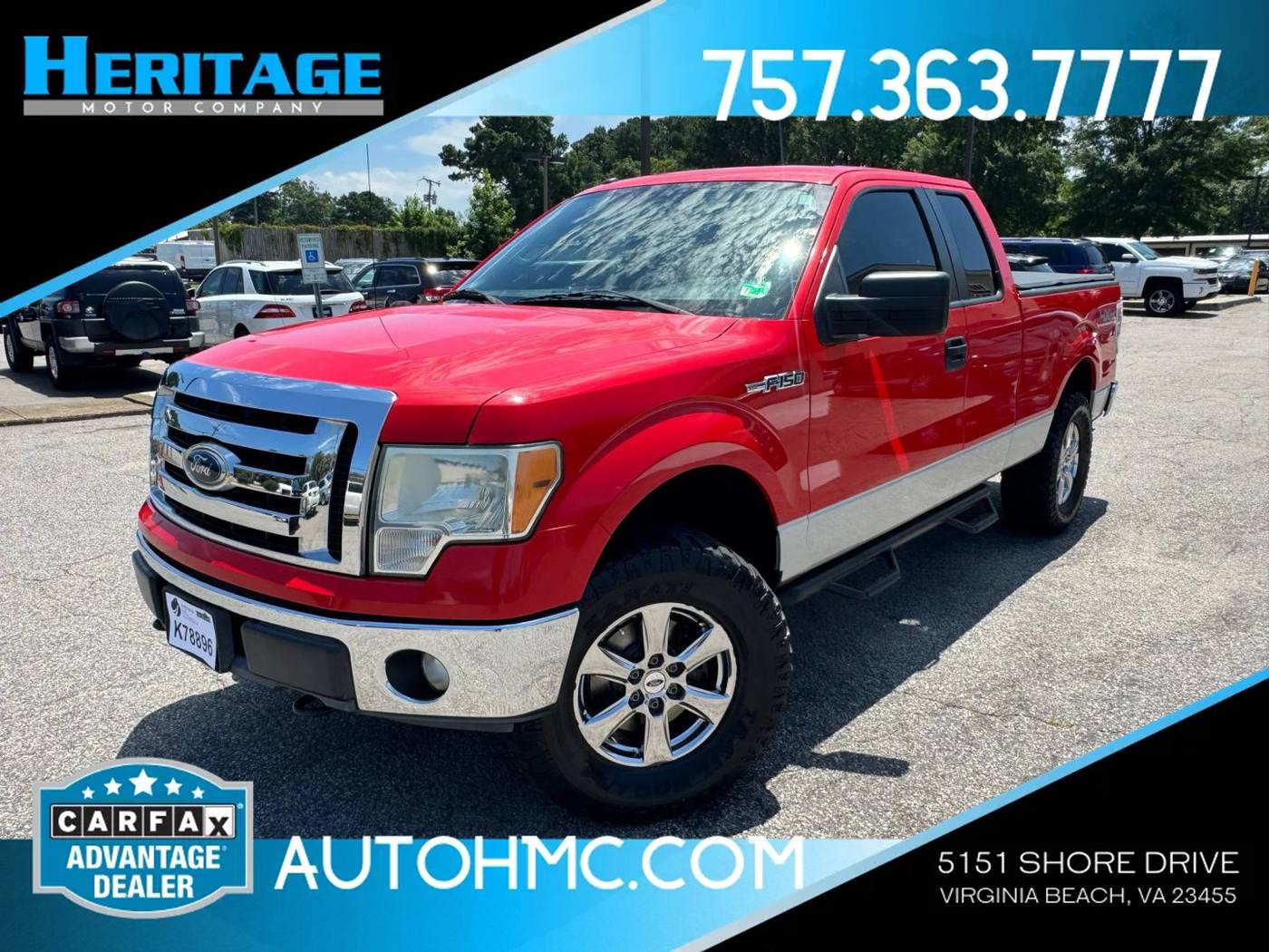 2011 Ford F-150 XLT — Pickup Truck — 142,107 mi — Virginia Beach, VA