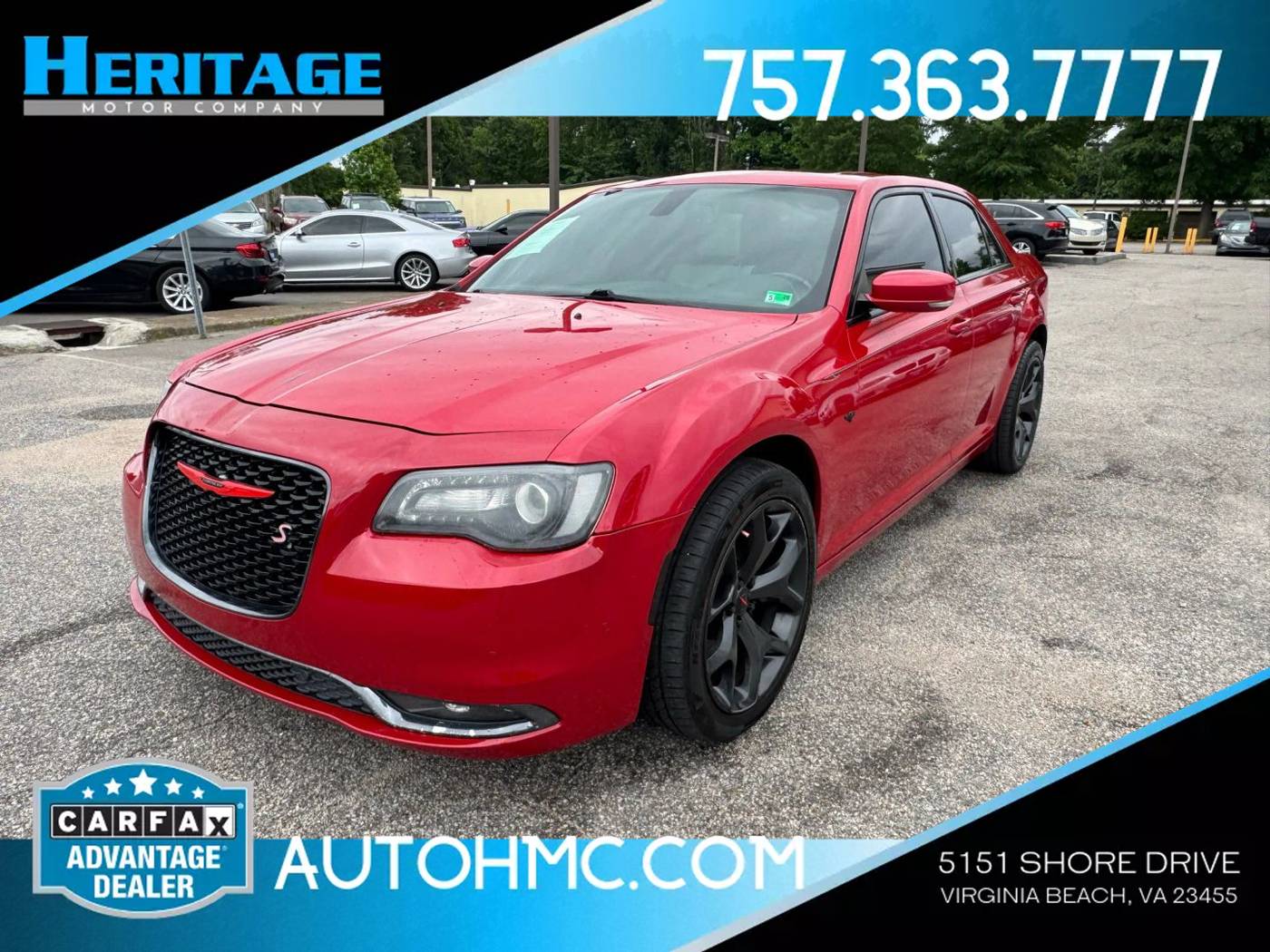 2017 Chrysler 300 S — Sedan — 110,198 mi — Virginia Beach, VA