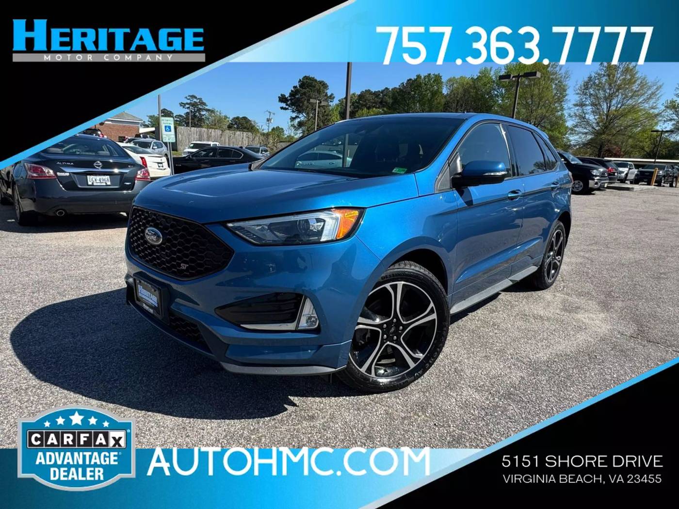 2019 Ford Edge ST — SUV — 111,417 mi — Virginia Beach, VA