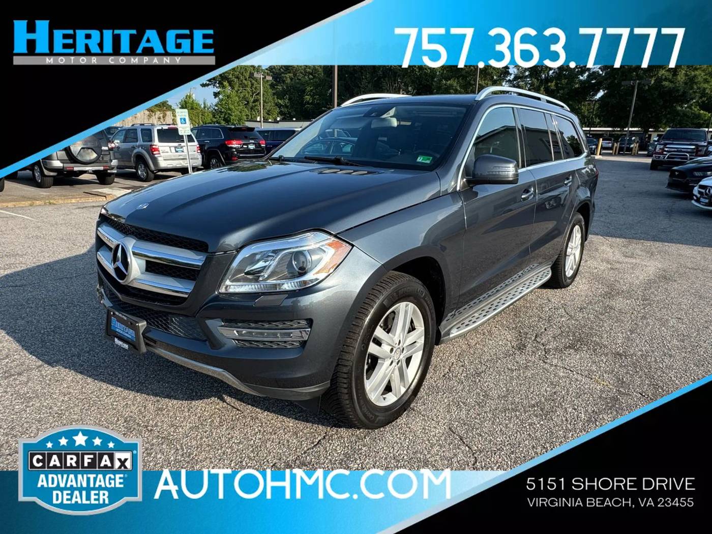 2013 Mercedes-Benz GL GL 450 — SUV — 126,977 mi — Virginia Beach, VA