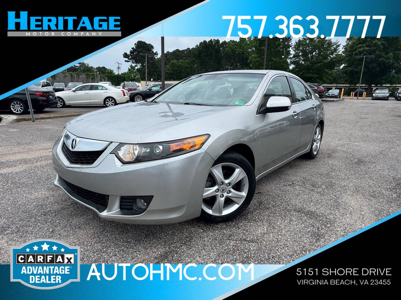 2010 Acura TSX Standard — Sedan — 136,630 mi — Virginia Beach, VA