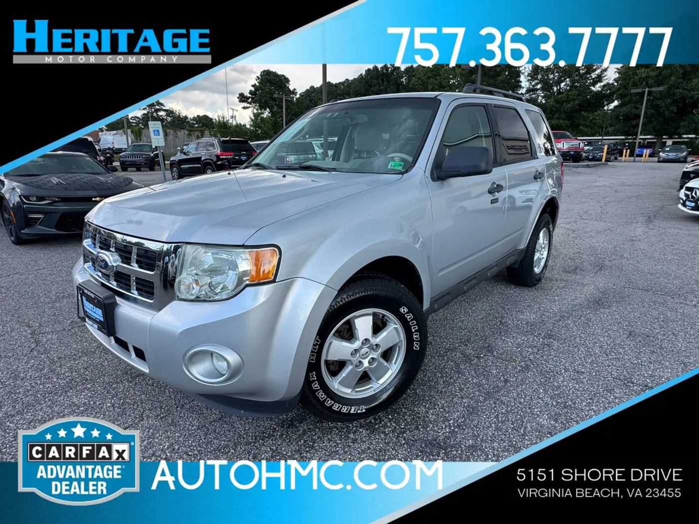 2012 Ford Escape XLT — SUV — 112,323 mi — Virginia Beach, VA