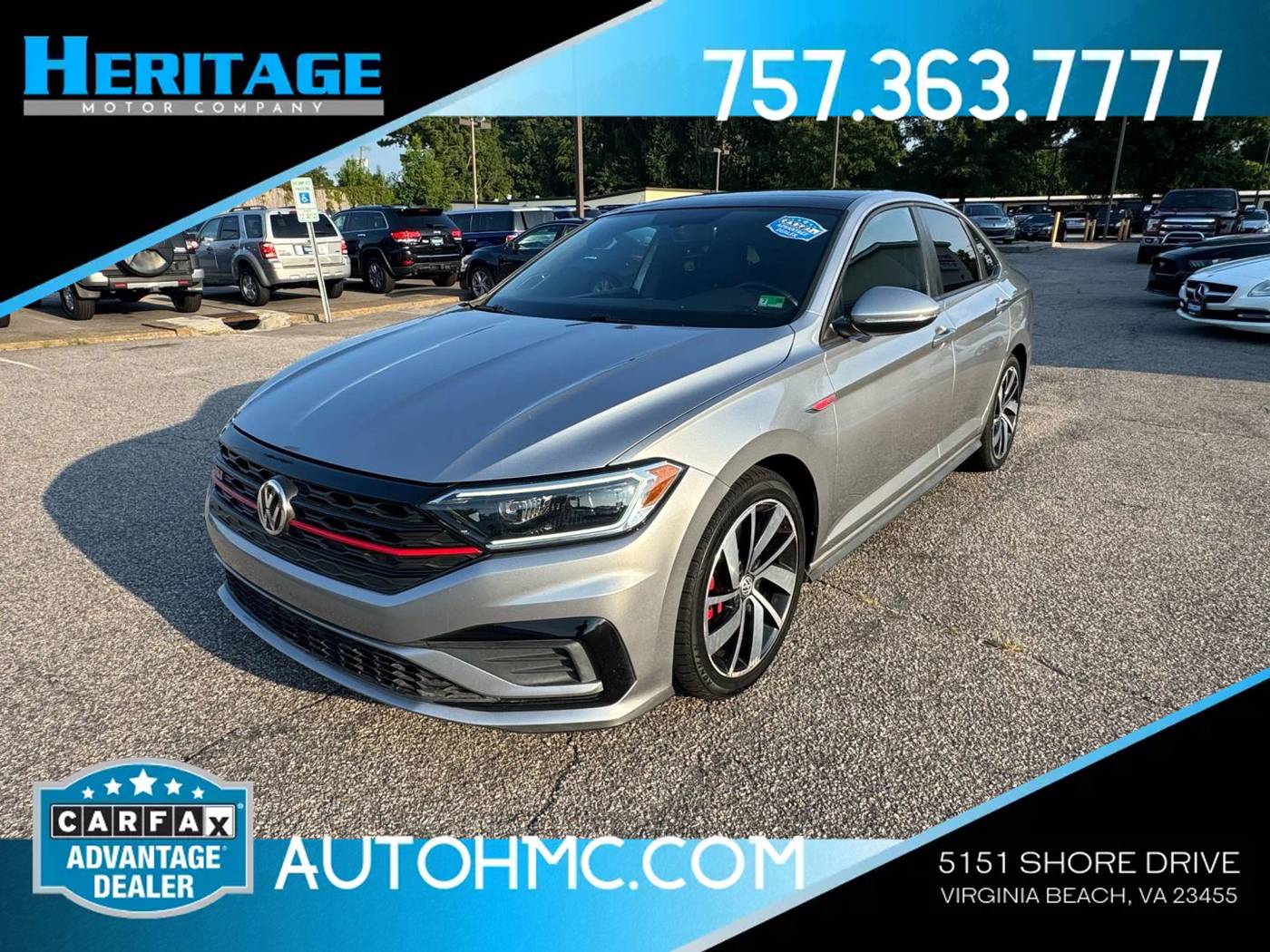 2020 Volkswagen Jetta GLI Autobahn — Sedan — 76,450 mi — Virginia Beach, VA